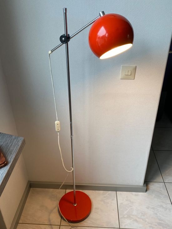 Space Age floor lamp ES Horn Denmark