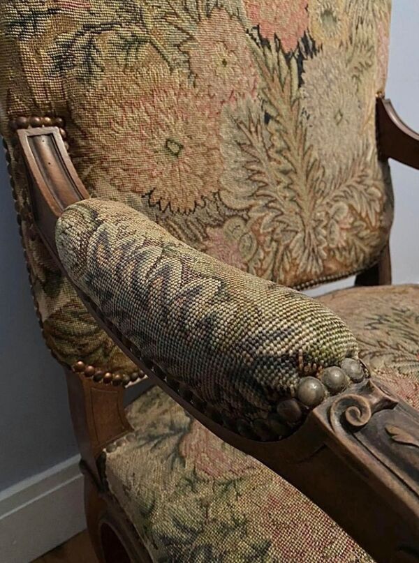 Fauteuil à la Reine, époque Régence, XVIIIème siècle
