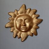 Golden terracotta sun handmade boho bohemian wall decor