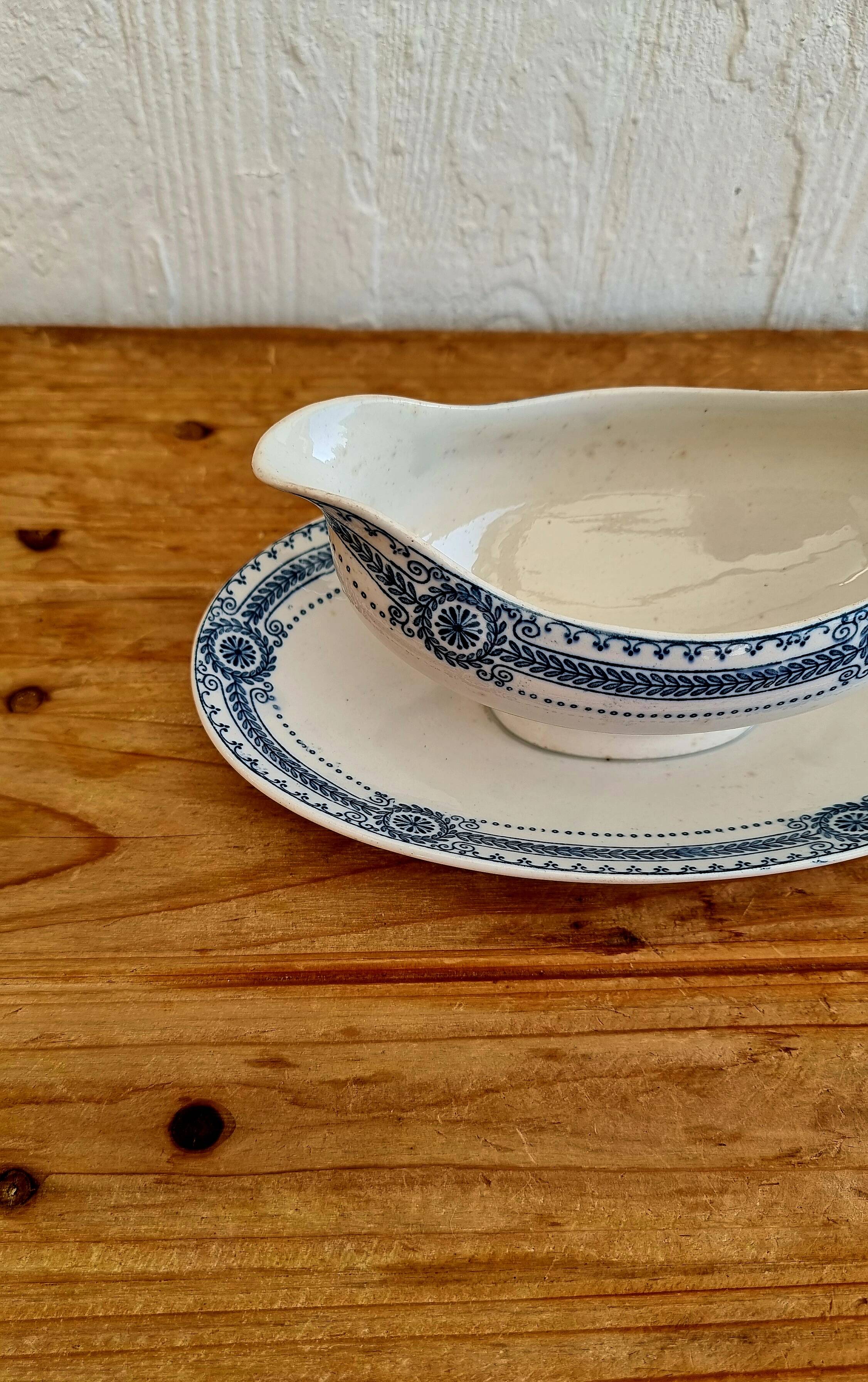 Saucière U&C Sarreguemines modèle Carina