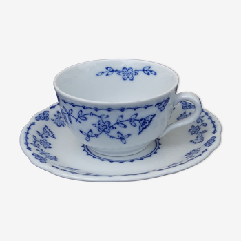 Cup does german porcelain kalk eisenberg kobalt blau