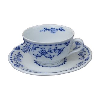 Cup does german porcelain kalk eisenberg kobalt blau