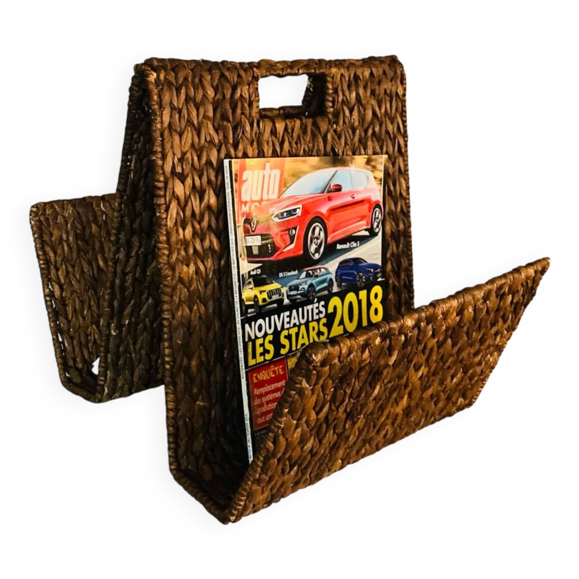 Scandinavian magazine rack, 1970s