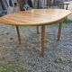 Scandinavian extendable oak table from the 1960s (butterfly extension)