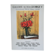 Affiche originale exposition Bernard Buffet Paris 1987 galerie Alma George V