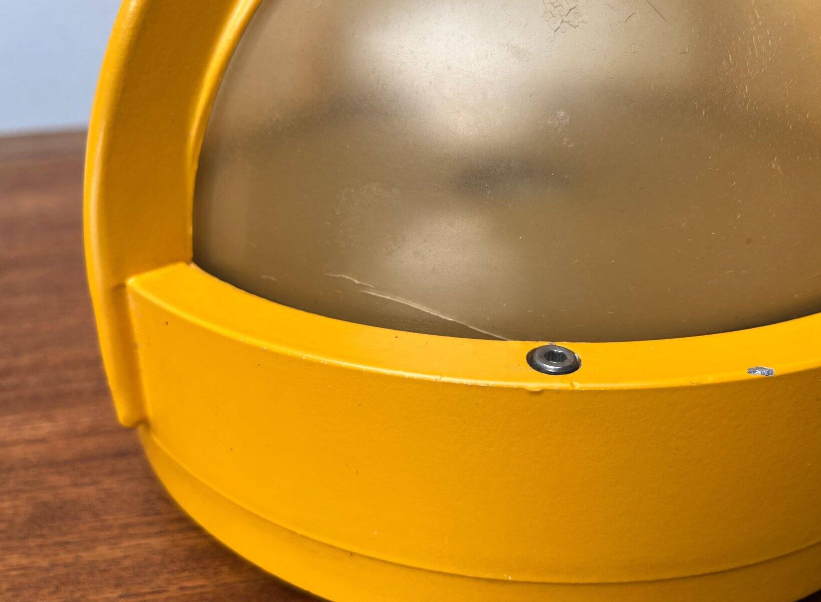 Mid-century Danish metal outdoor wall lamp model Pirate by Eva Koppel, Nils Koppel, Gert Edstrand for Nordisk Solar, 1960s.