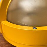 Mid-century Danish metal outdoor wall lamp model Pirate by Eva Koppel, Nils Koppel, Gert Edstrand for Nordisk Solar, 1960s.