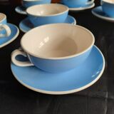 6 cups and under cups Villeroy and Boch from Mettlach