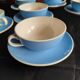 6 cups and under cups Villeroy and Boch from Mettlach