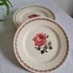 Lot #1 of 6 Germaine de Badonviller dessert plates
