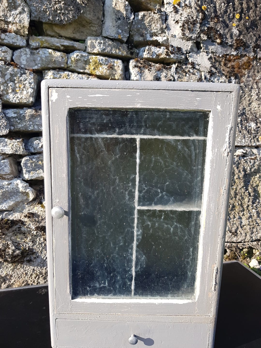 Vintage toilet cabinet