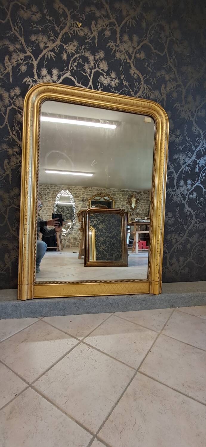 Louis Philippe period mirror 141 x 102