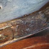 Art nouveau thonet stool bentwood and velvet