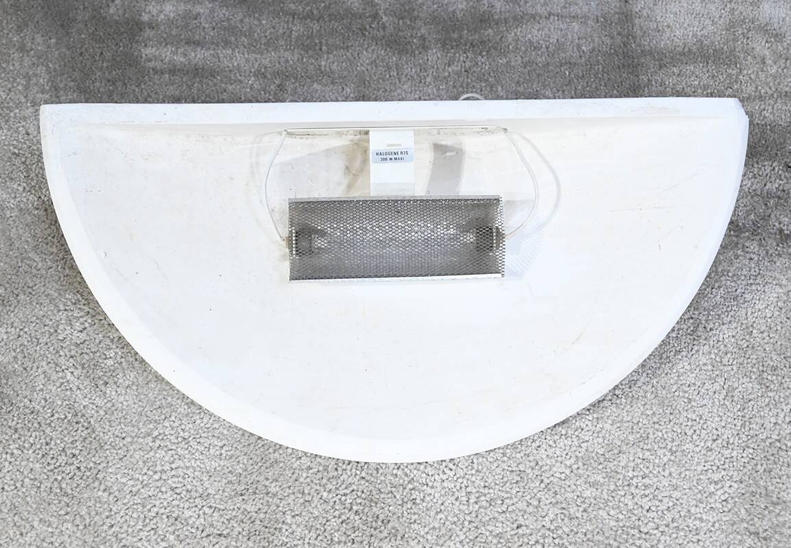 Pair of plaster wall lamps, Sedap workshop – late twentieth century