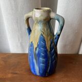Small handmade stoneware vase