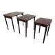 Danish Rosewood Nesting Tables, 1960s, Set of 3