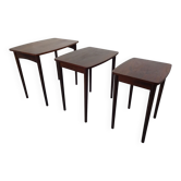 Danish Rosewood Nesting Tables, 1960s, Set of 3