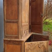 Buffet 2 corps normand Louis XV pièce du  XVIIIe