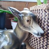 Large ceramic fawn or doe.