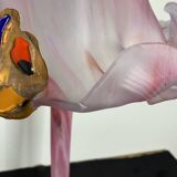 Marchand Paris glass paste lamp, Art Nouveau