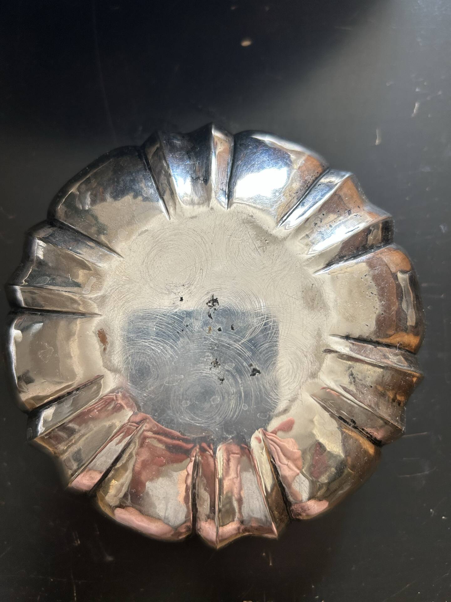 Silver-plated bowl