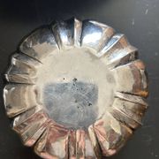 Coupelle en métal argenté
