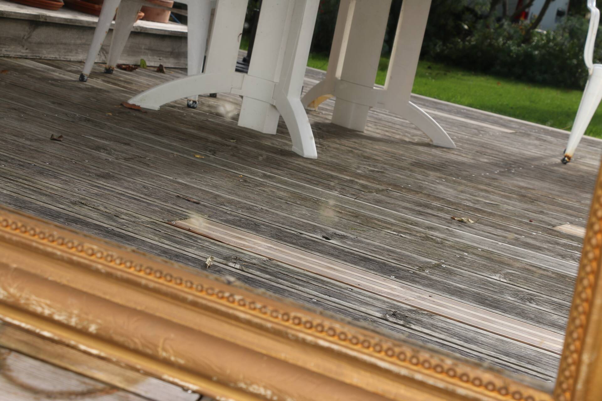 XXL gold mirror 1345mm