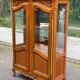 Vitrine Louis XV en bois massif