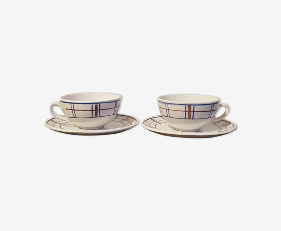 Lot de 2 tasses K&G Lunéville