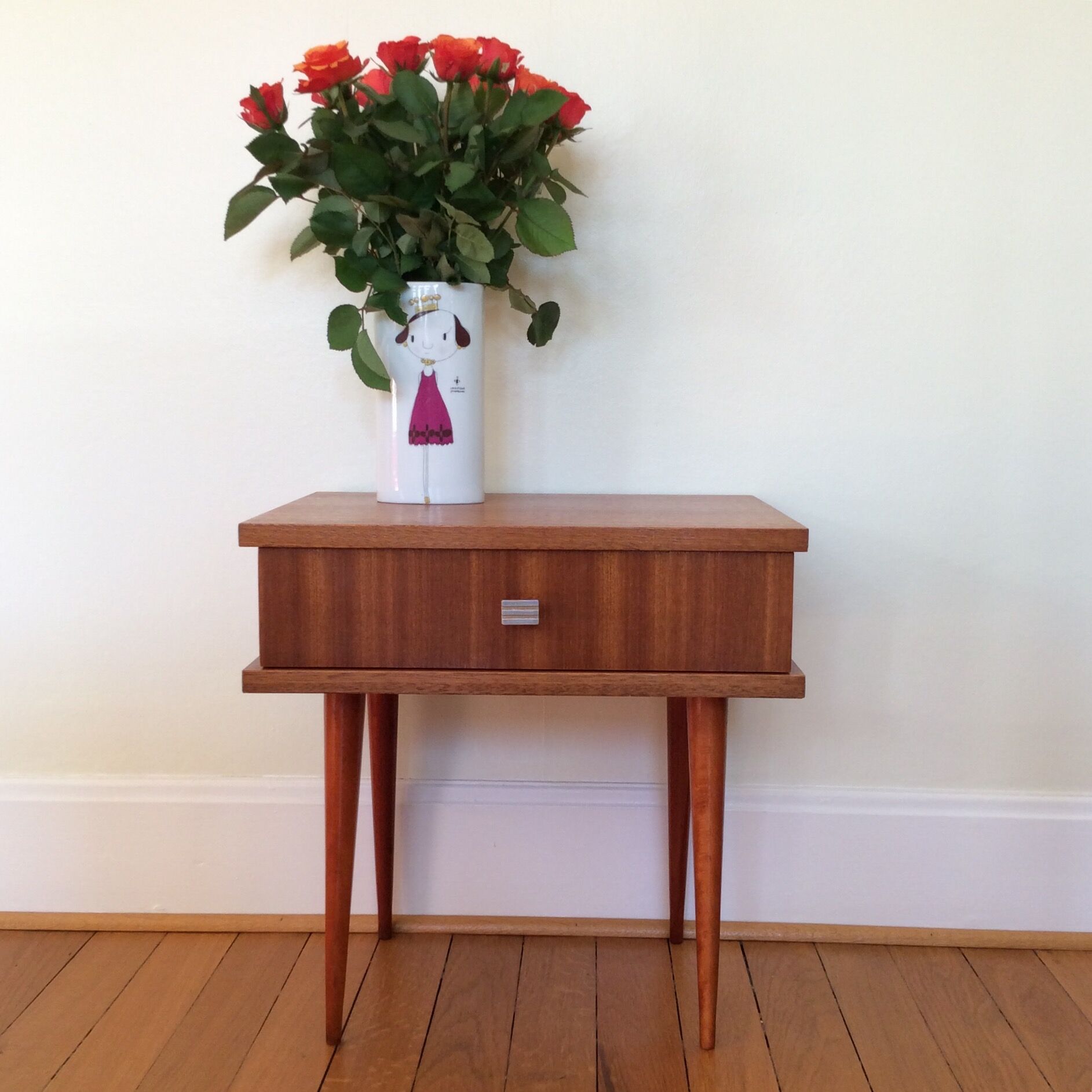 60s Bedside table