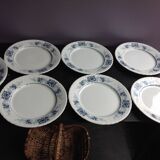 Set of 8 flat plates
