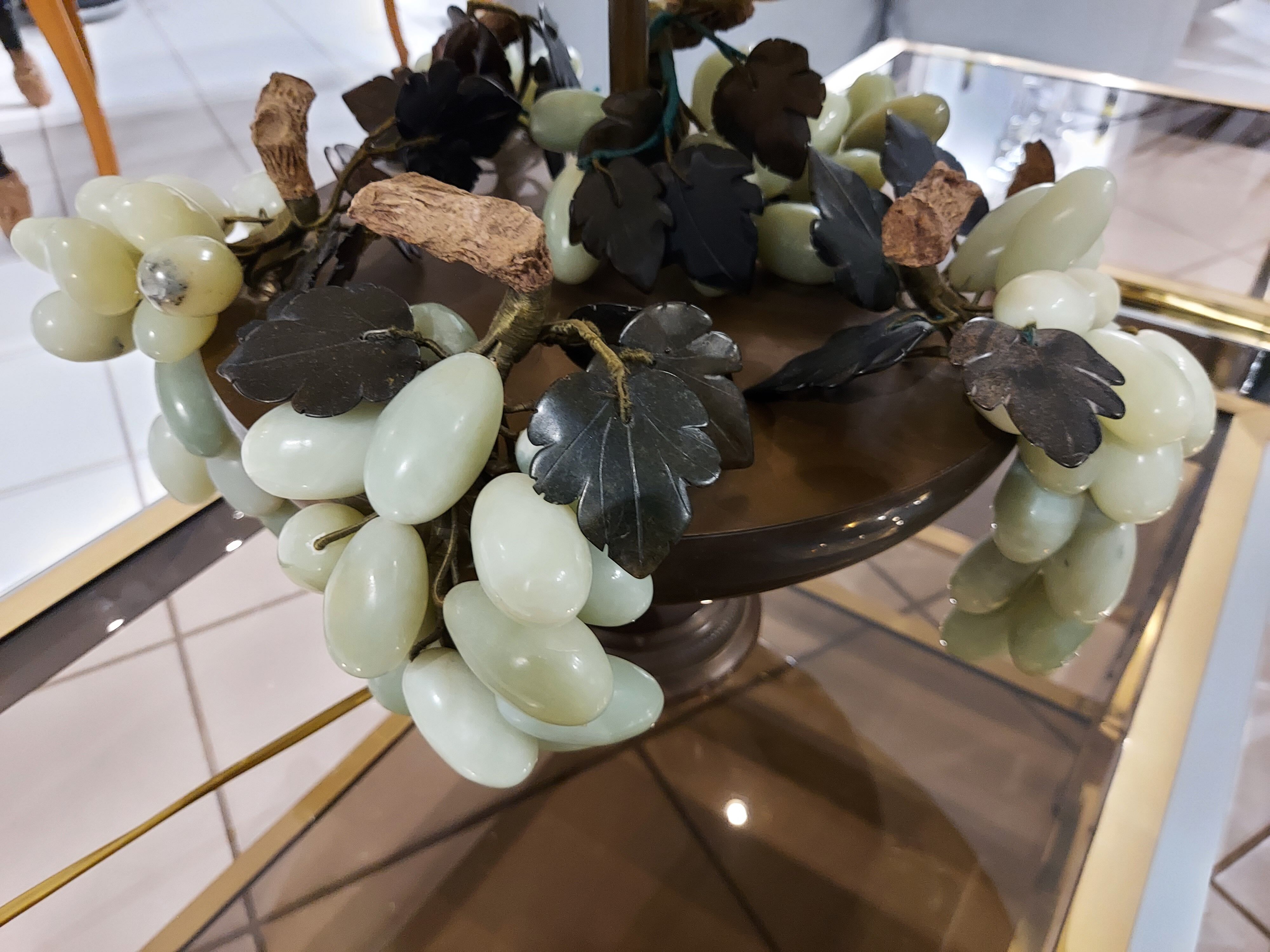 Large vintage living room lamp Italy 1970