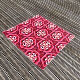 Nappe 137x130cm en tissu imprimé vintage