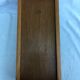Wooden doll bed