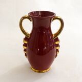 Art Deco amphora vase by Poet-Laval