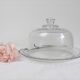 Vintage Arcoroc glass cake bell