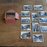 Old souvenir cover of 12 views of Gavarnie 20s