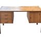 Vintage Pinewood Desk, Freestanding, 1970s Pine, Design, Ate van Apeldoorn
