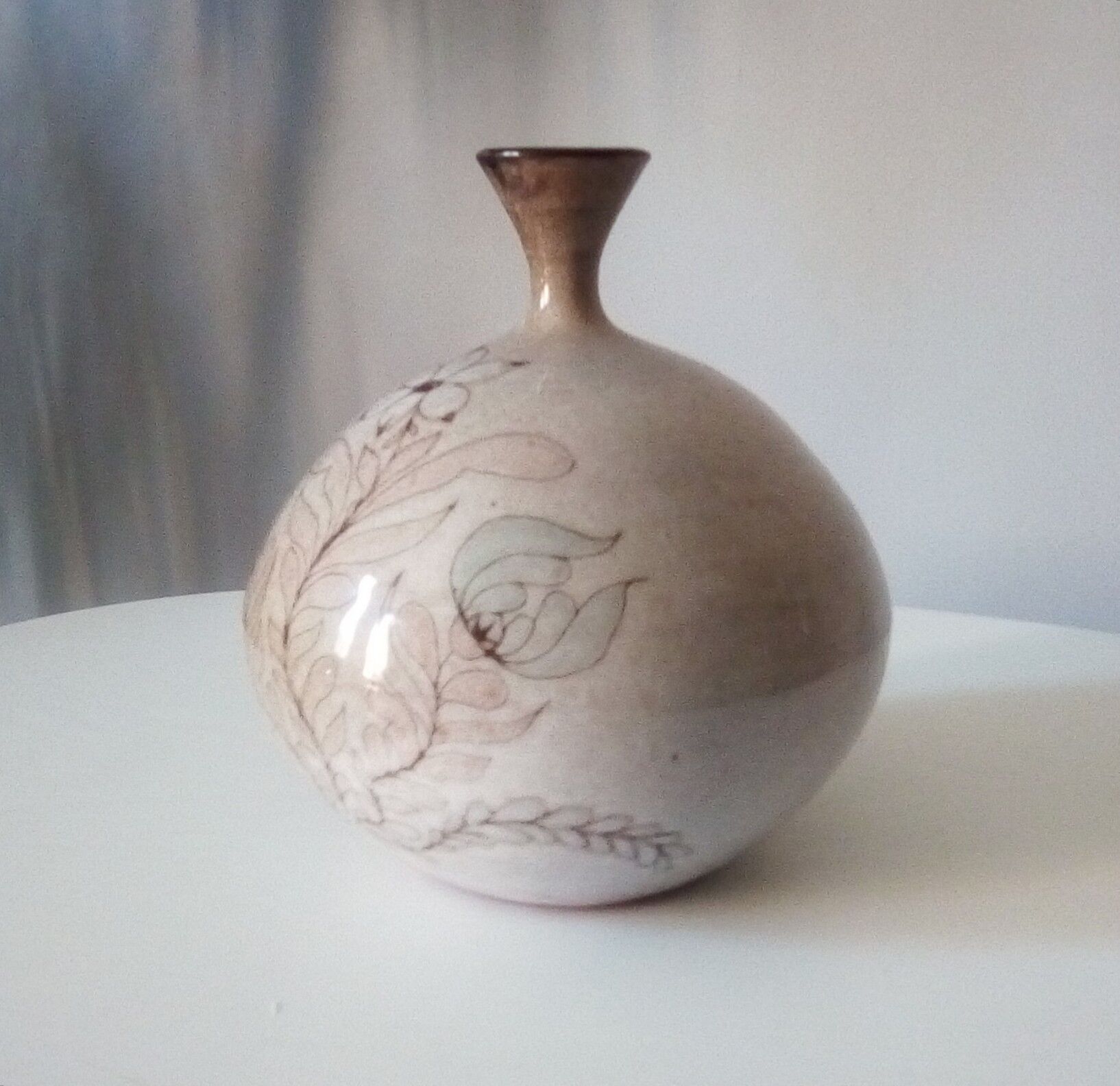 Vintage ceramic soliflore vase