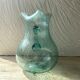 Pichet en verre  soufflé bullé  H24 cm