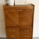 Vintage secretary of the 50s in oak