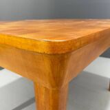 Table à manger vintage tchèque par Jindřich Halabala - Extensible, 1940 Mid-Cen