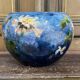 Cache pot XIXème à décor impressionniste