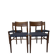 Chaises scandinaves 1970