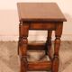 oak stool - 19th century