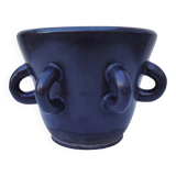 Large ceramic cache pot Accolay, vintage