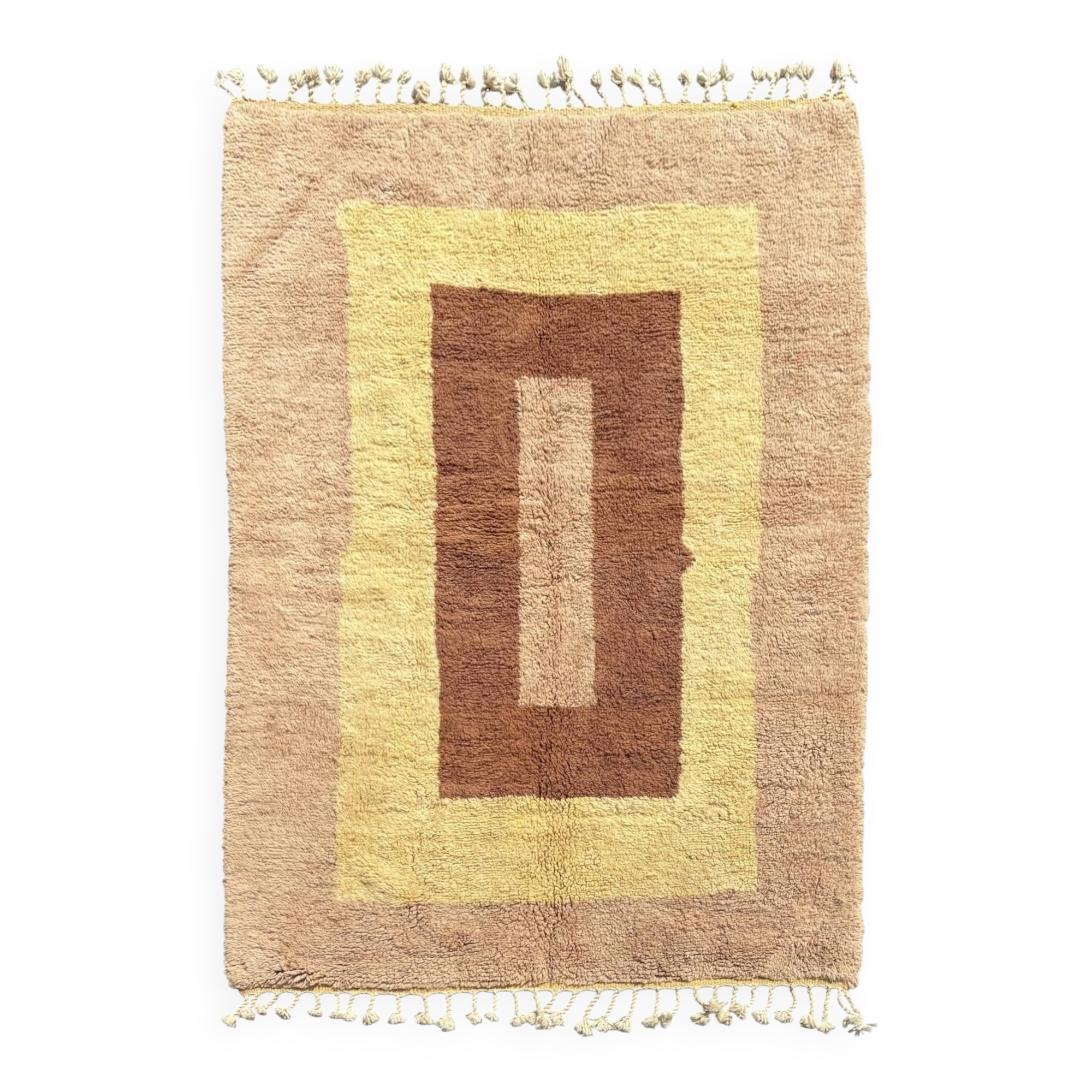 Moroccan Berber Mrirt wool rug