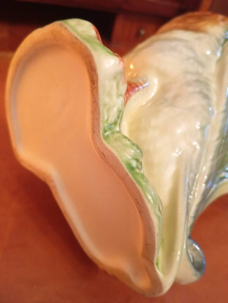 barbotine duck St Clement jug