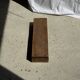 Petit banc en teck ancien bas indonésien ancien H10 L62 l14
