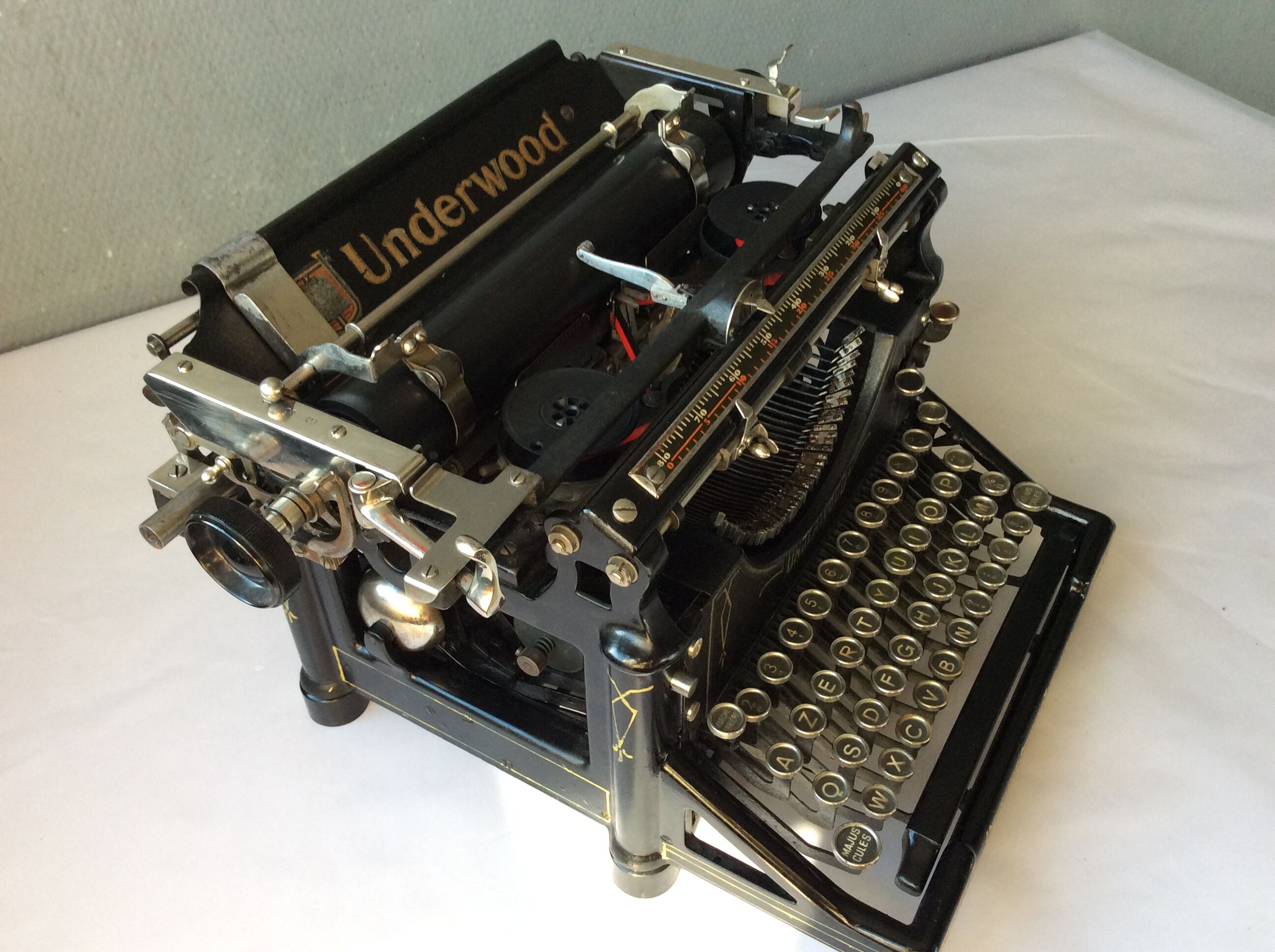 Old Underwood typewriter